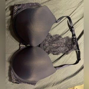 Navy Blue front clasp bra